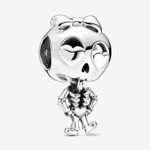 Skeleton sterling silver charm